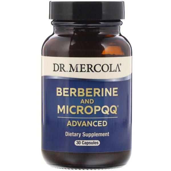 Dr. Mercola, Berberina y MicroPQQ avanzado, 30 cápsulas