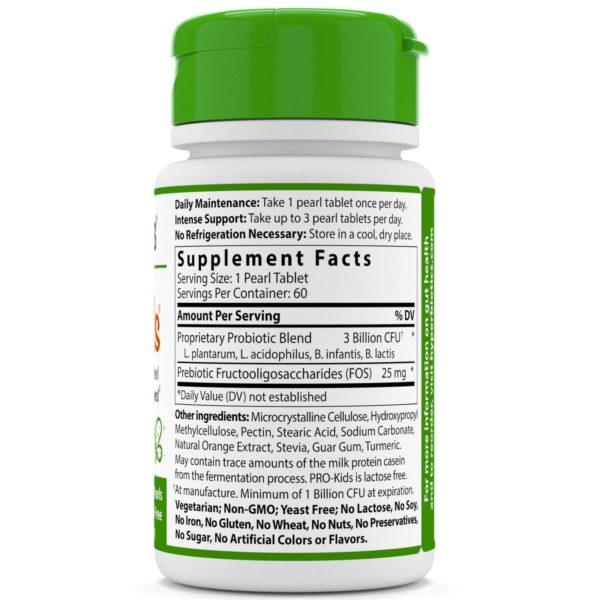 Hyperbiotics, PRO-Kids, El probiótico perfecto para los niños, sin azúcar, cítrico ácido, 60 microperlas - Imagen 2