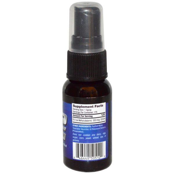 Pure Advantage, B-12, 500 mcg Spray, 1 fl oz - Imagen 2