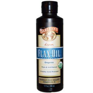 Barlean's, Aceite de Lino Orgánico con Lignanos, 12 fl oz (355 ml)