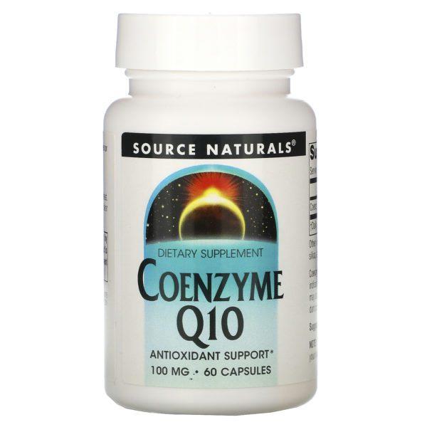 Source Naturals, Coenzima Q10, 100 mg, 60 cápsulas