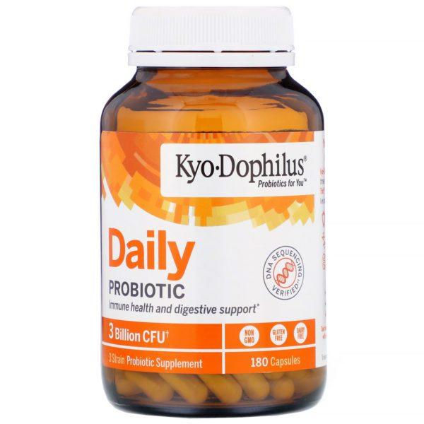 Kyolic, Kyo-Dophilus, Daily Probiotic, 180 Capsules - Imagen 3