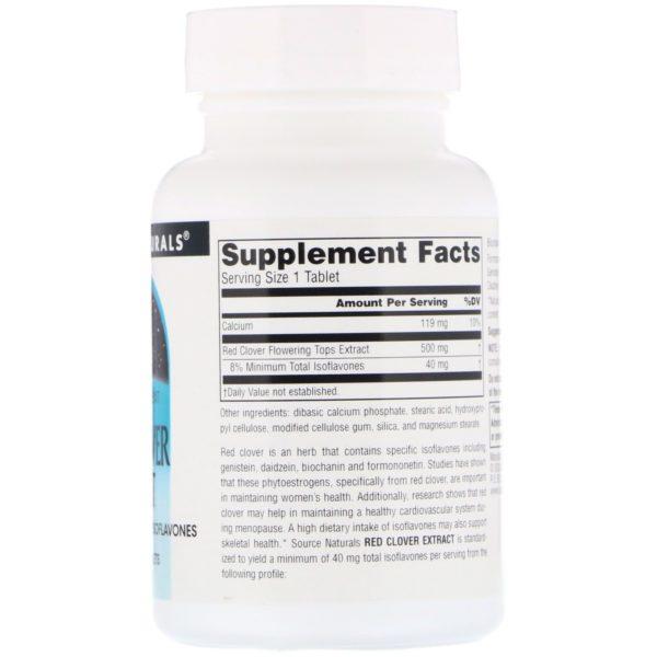 Source Naturals, Extracto de Clavo Rojo, 500 mg, 60 Tabletas - Imagen 2