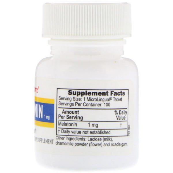Superior Source, Melatonina, 1 mg, 100 comprimidos MicroLingual de disolución instantánea - Imagen 2