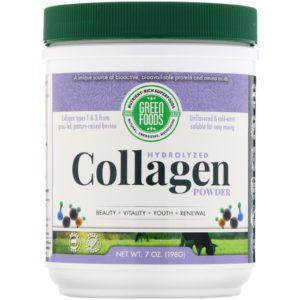 Green Foods, Colágeno hidrolizado en polvo, 7 oz (198 g)
