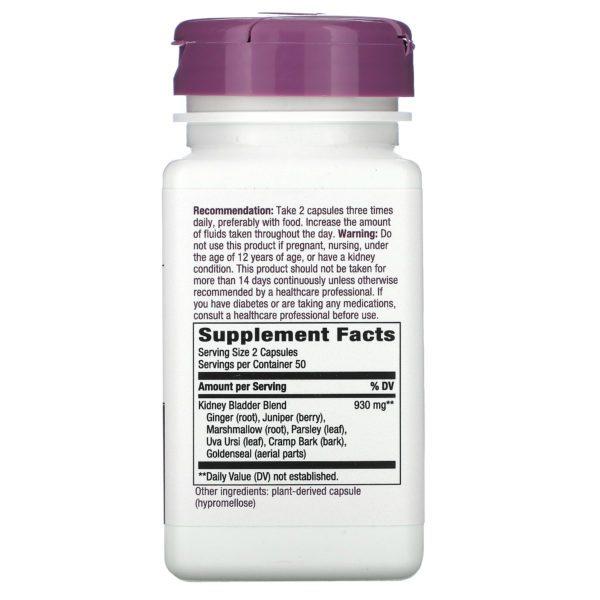 Nature's Way, Kidney Bladder, 930 mg, 100 Vegan Capsules - Imagen 2