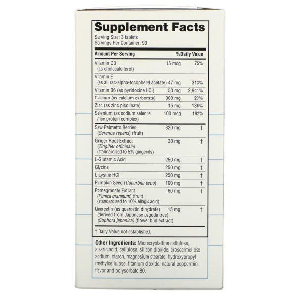 Real Health, The Prostate Formula con palmito silvestre, 270 tabletas - Imagen 2