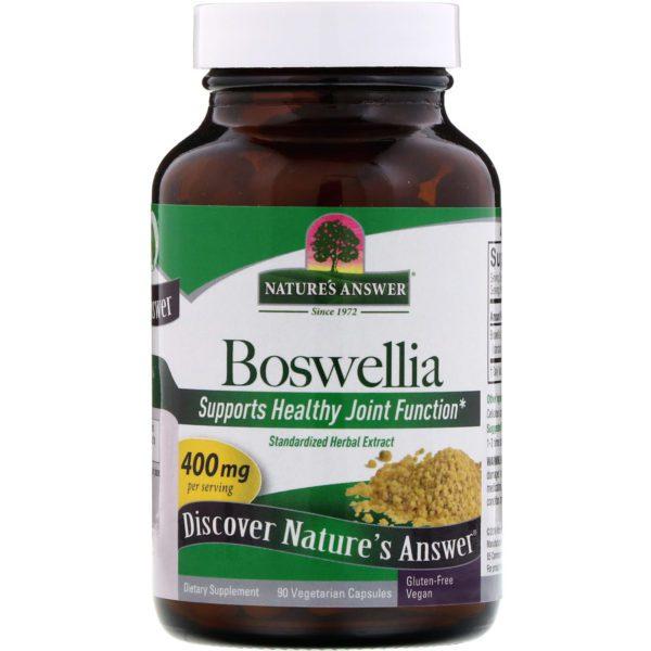 Nature's Answer, Boswellia, 400 mg, 90 Vegetarian Capsules - Imagen 3