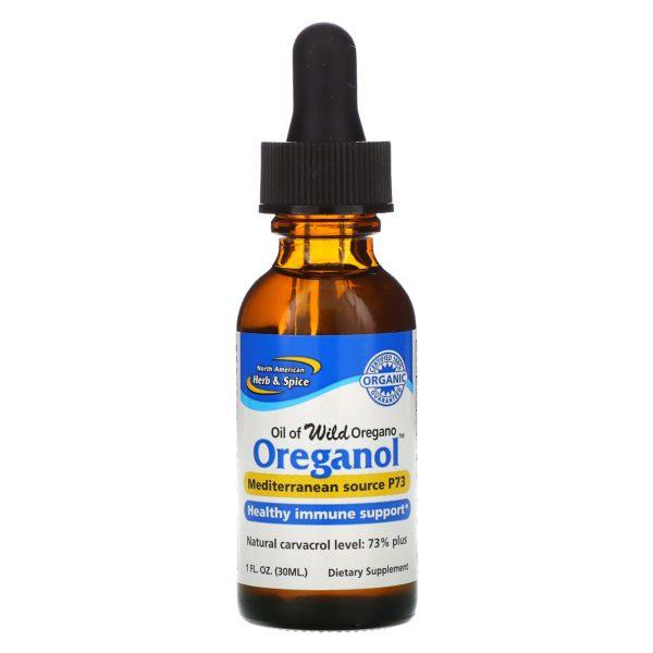 North American Herb & Spice, Oreganol silvestre, Aceite de orégano, 1 fl oz (30 ml)