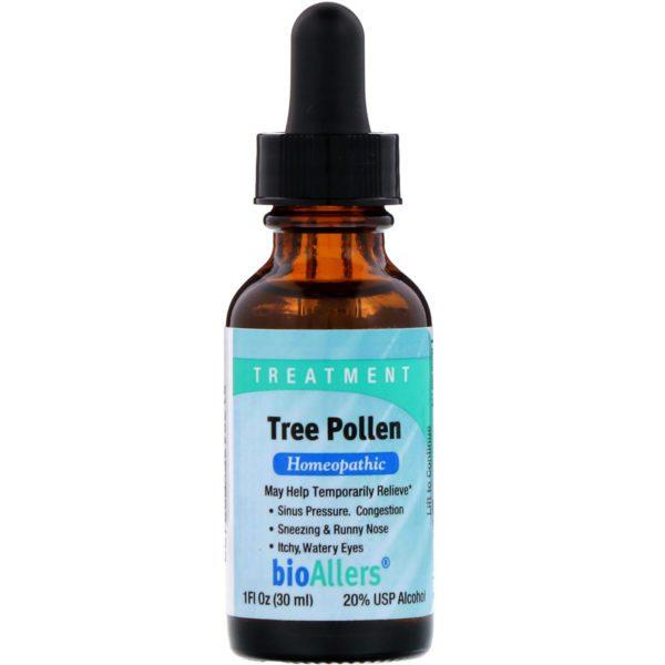NatraBio, BioAllers, Allergy Treatment , Tree Pollen, 1 fl oz (30 ml) - Imagen 3