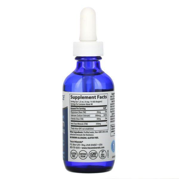 Trace Minerals Research, Minerales iónicos, zink, 533 ml (18 oz) - Imagen 2