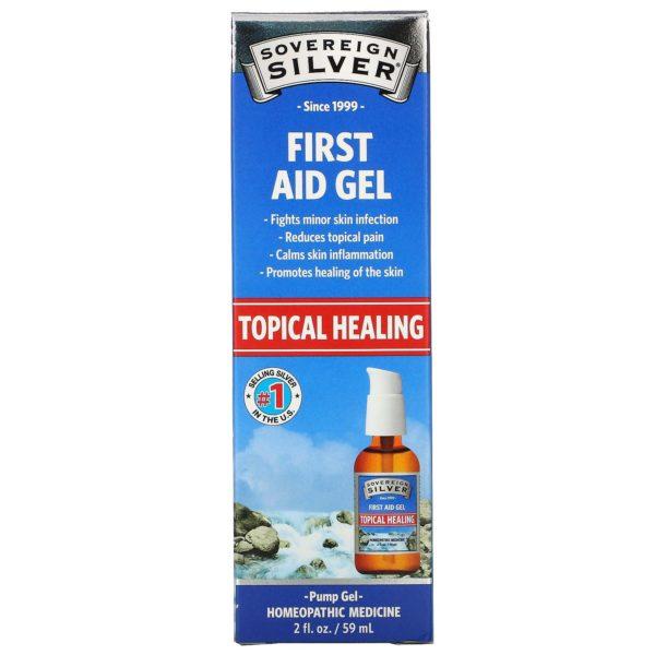 Sovereign Silver, Silver, Gel de primeros auxilios, 2 fl oz (59 ml) - Imagen 2