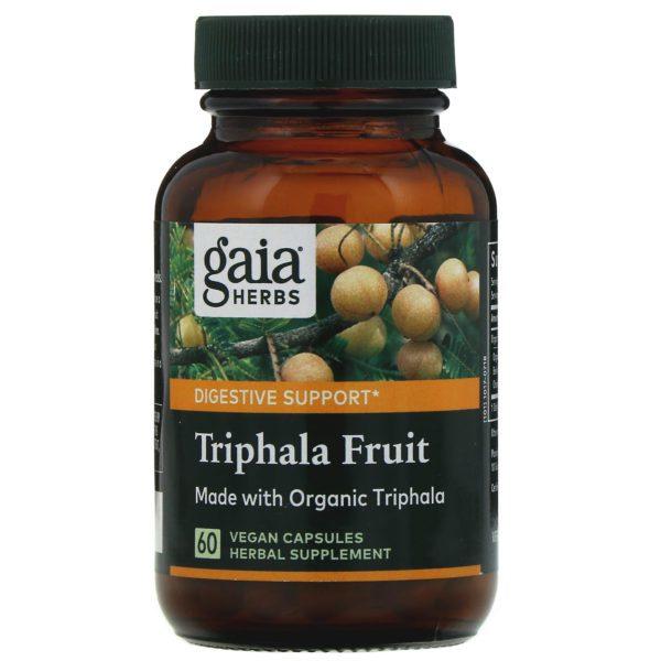 Gaia Herbs, Triphala Fruit, 60 Vegan Capsules - Imagen 3