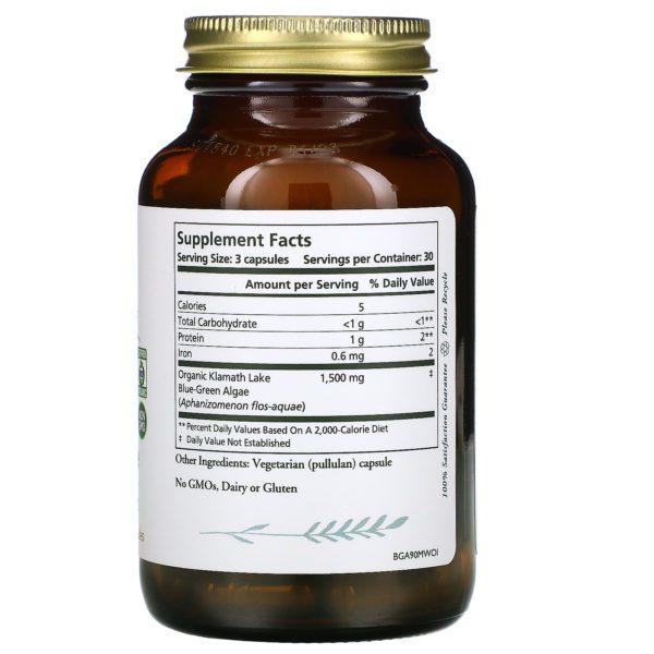 Pure Synergy, Algas verdiazules, 90 cápsulas - Imagen 2