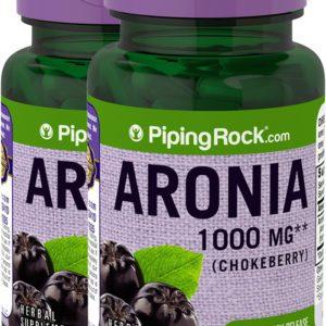Aronia (Chokeberry), 1000 mg, 100 Quick Release Capsules, 2  Bottles