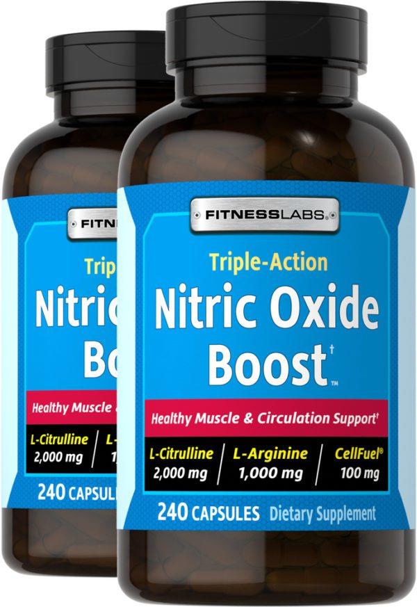 Nitric Oxide Boost, 240 Capsules, 2  Bottles