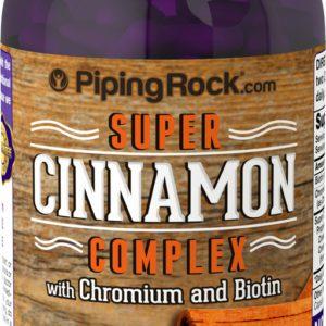 Super Cinnamon Complex w/ Chromium & Biotin, 1500 mg, 240 Quick Release Capsules