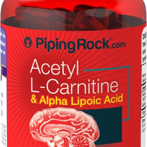 Acetyl L-Carnitine 400 mg & Alpha Lipoic Acid 200 mg, 90 Quick Release Capsules