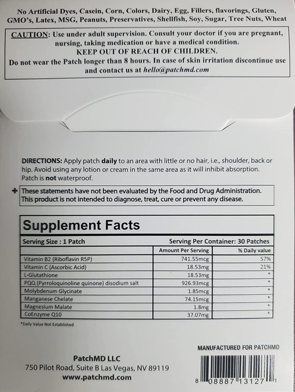 Parches de glutathion, 30 piezas - Imagen 4