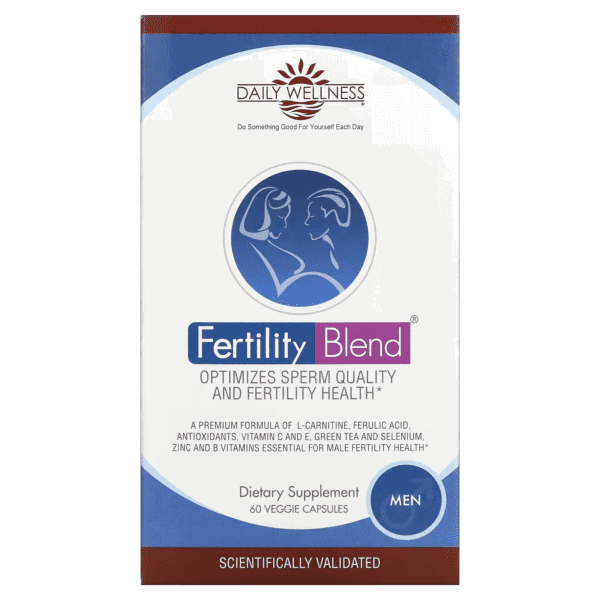 Daily Wellness Company, Fertility Blend, Men, 60 Veggie Capsules