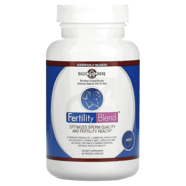Daily Wellness Company, Fertility Blend, Men, 60 Veggie Capsules - Imagen 3