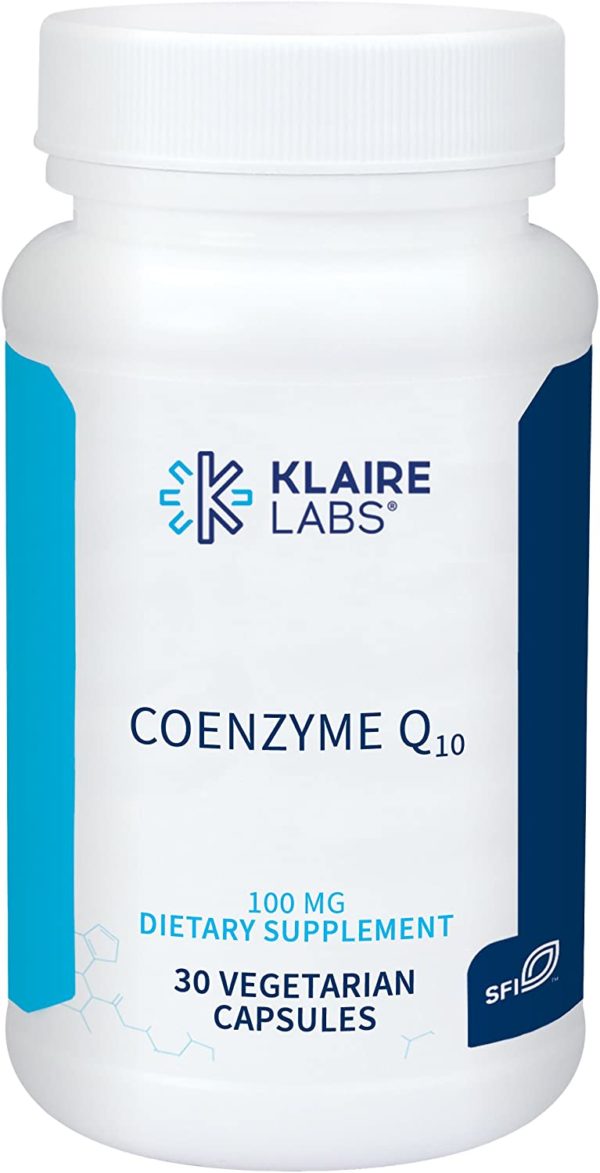 Klaire Labs Coenzyme Q10, 30 caps