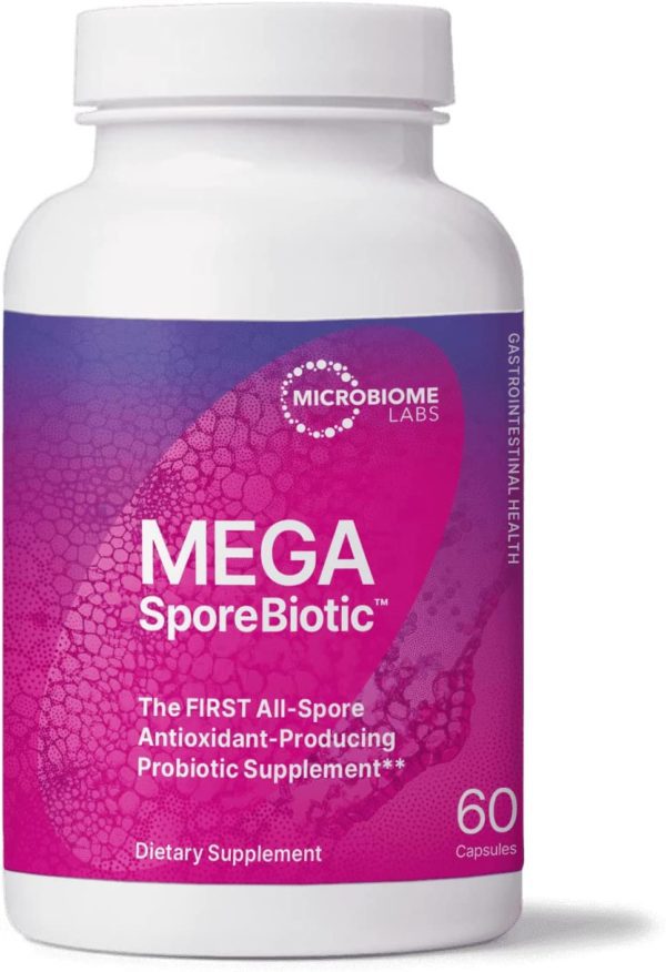 Microbiome Labs, MegaSporeBiotic, probiótico 60 caps