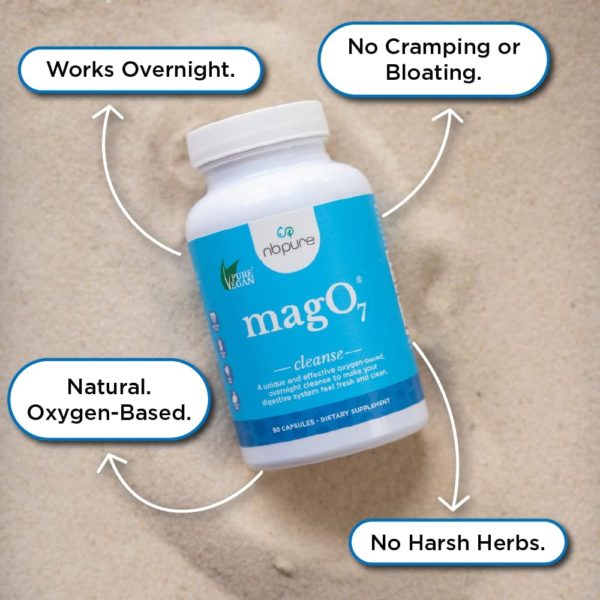 Nbpure Mag O7 Oxygen Digestive System, 180 caps - Imagen 4