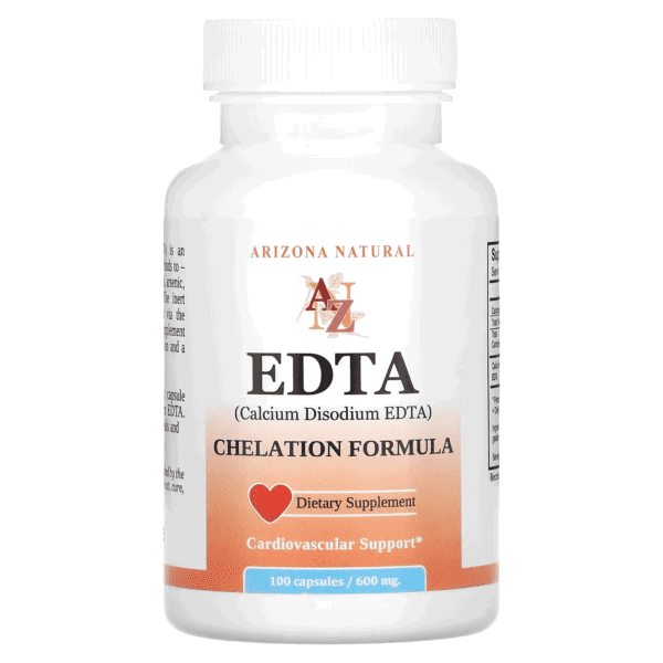 Arizona Natural, EDTA, 600 mg, 100 Caps