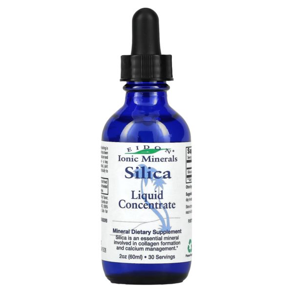 Eidon Mineral Supplements, Sílice, Concentrado líquido, 60 ml (2 oz)