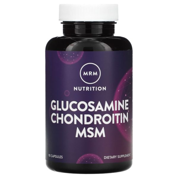 MRM Nutrition, Glucosamina, condroitina y MSM, 90 cápsulas