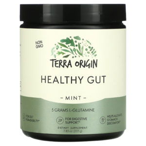 Terra Origin, Intestinos saludables, Menta, 222 g (7,83 oz)