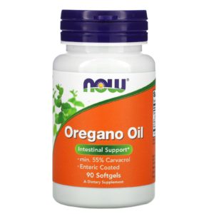 NOW Foods, Aceite de Orégano, 90 cápsulas blandas