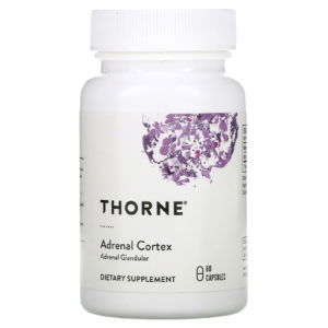Thorne, Corteza suprarrenal, 60 cápsulas vegetarianas