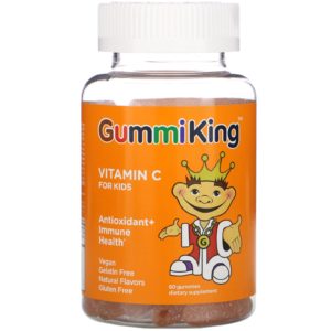 GummiKing, Vitamina C para niños, 60 gomitas