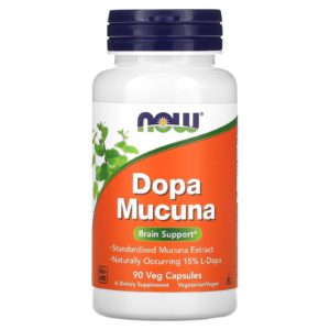 NOW Foods, Mucuna Dopa, 90 cápsulas vegetales