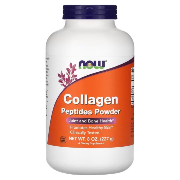 NOW Foods, Péptidos de colágeno en polvo, 227 g (8 oz)