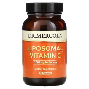 Dr. Mercola, Vitamina C liposomal, 500 mg, 60 cápsulas