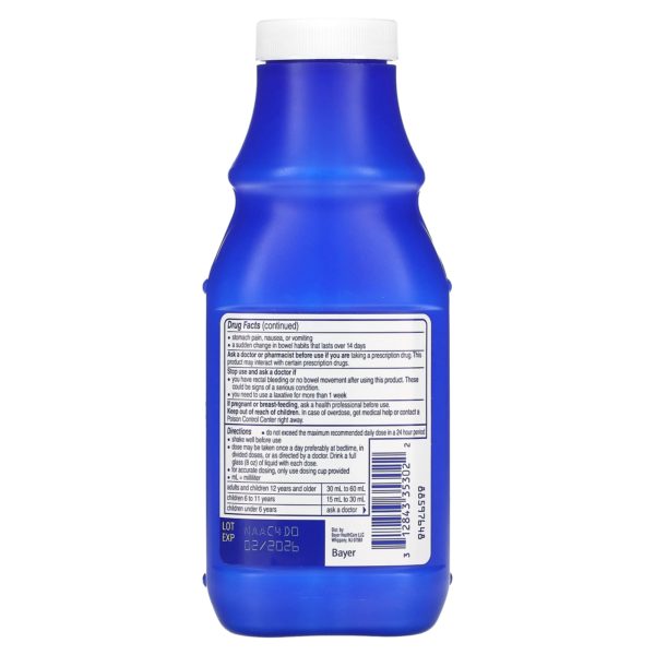 Phillips, Leche de magnesia auténtica, laxante de tipo salino, original, 12 fl oz (355 ml) - Imagen 2
