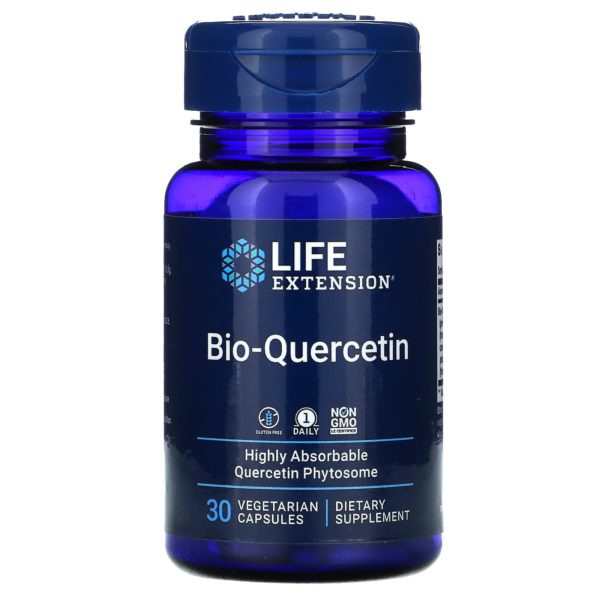 Life Extension, Bioquercetina, Suplemento alimentario, 30 cápsulas vegetales