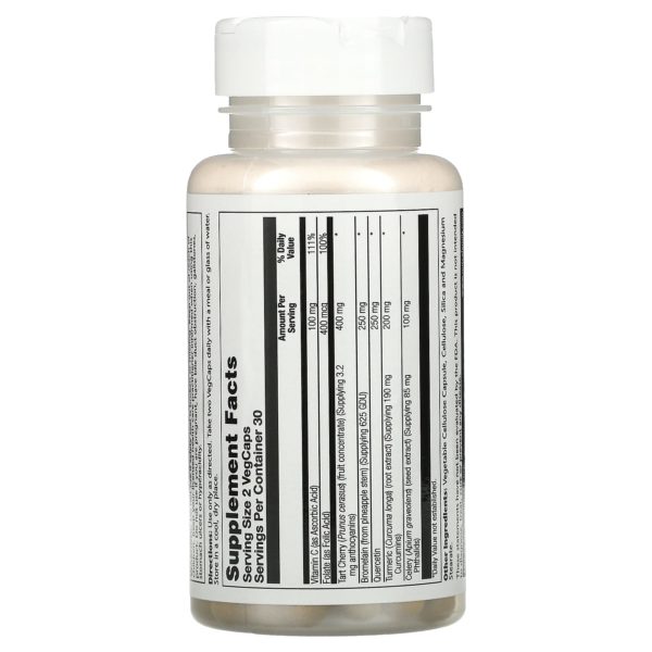 Solaray, Total Cleanse, Suplemento para el ácido úrico, 60 cápsulas vegetales - Imagen 2