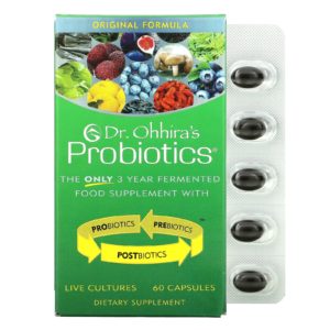 Dr. Ohhira's, Essential Formulas Inc., Probióticos, Fórmula original, 60 cápsulas