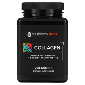 Youtheory, Colágeno para hombres, 290 comprimidos