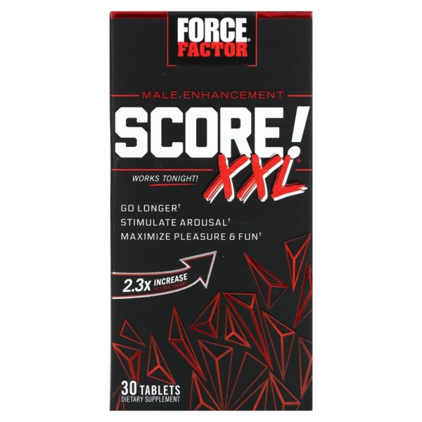 Force Factor, Score! XXL, Potencia masculina, 30 comprimidos
