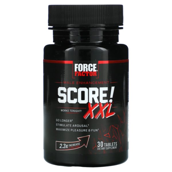 Force Factor, Score! XXL, Potencia masculina, 30 comprimidos - Imagen 3