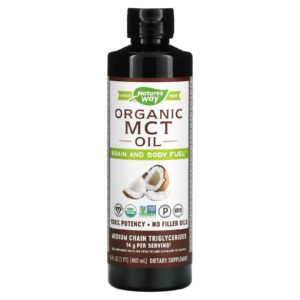 Nature's Way, Aceite de MCT orgánico, 480 ml (16 oz. líq.)