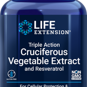 Triple Action Cruciferous Vegetable Extract and Resveratrol
