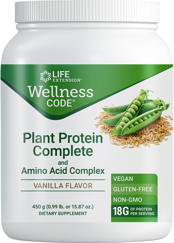 Wellness Code® Plant Protein Complete & Amino Acid Complex (Vanilla)