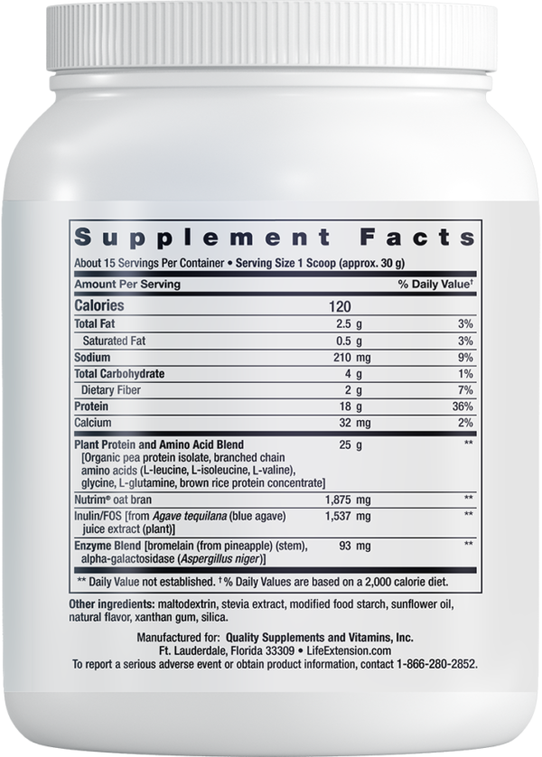 Wellness Code® Plant Protein Complete & Amino Acid Complex (Vanilla) - Imagen 2