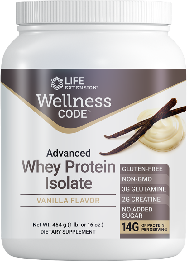 Wellness Code® Advanced Whey Protein Isolate (Vanilla)